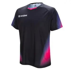 엑시옴 솔라(SOLA) 탁구유니폼 상의_블랙