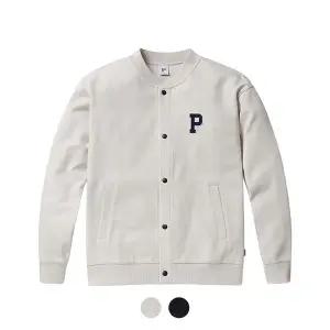 남성 트윌저지 스타디움 가디건_PHE3TC1410