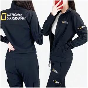 내셔널지오그래픽 Y 와펜 건빵 집업세트 (봄신상) -남여공용