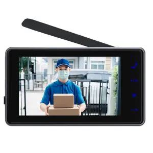 현관 인터폰 무선 가정용 비디오폰 영상 시각 화면 초인종 아파트주택 대문 아파트 방수