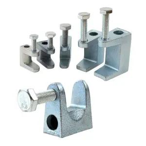 빔클램프 빔크램프 ㄷ자 클램프 볼트 포함 다용도 배관 체결 고정 장치