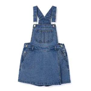 [대구백화점] [레노마키즈]초등 여아 랩형 오버롤 데님 팬츠(R2412Q231)