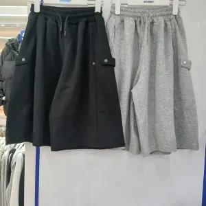 [에꼴리에][모다부평]사이드 비죠 버뮤다 바지/26PT281/BK,GY_BP