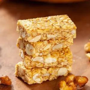 무설탕 아마씨 호두 견과 간식 크런치