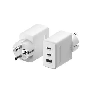 PD 3.2 65W AVS GaN 접지 멀티 초고속 충전기 GB652 화이트