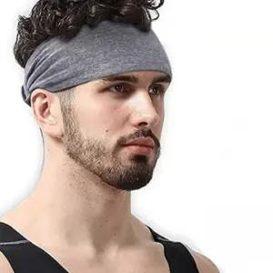 넓은 남자 스포츠 헤어밴드 추신수 땀흡수 무지 띠