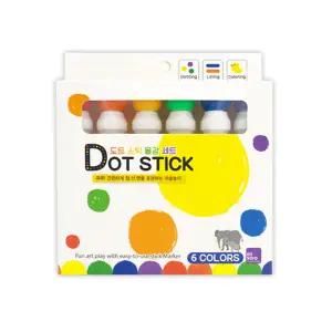 톡톡 찍는 도트 스틱 6색 물감 세트