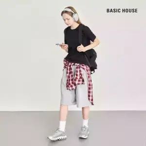 (최초가:39,900원)베이직하우스 특양면 베이직 원턱 버뮤다 하프팬츠