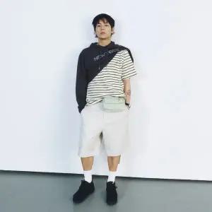 [캉골](신세계 사우스시티)에센셜 스트라이프 티셔츠 2824 카키