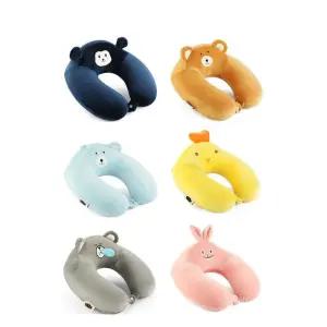 여행용 U자형베개 캐릭터 메모리폼 기내용목베개