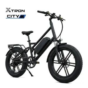 [퀄리]2026 퀄리 엑스트론 시티 맥스 48V 500W 고출력 전기자전거 삼성 20Ah 풀샥 자전거