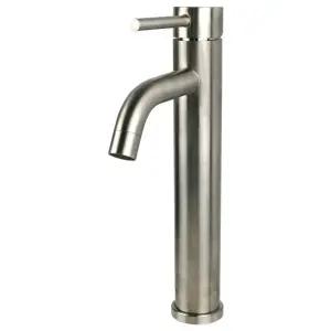 세면대수전 스테인리스 키다리 원홀세면수전 수도꼭지