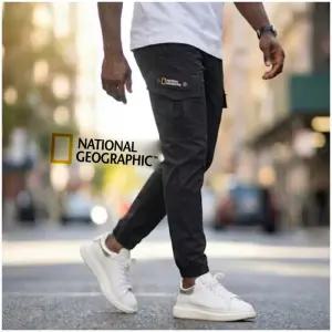 내셔널지오그래픽 WY 와펜 스팅 조거 트레이닝복 팬츠 - 봄 신상(남여공용)