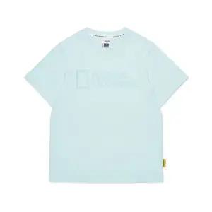 [내셔널지오그래픽키즈]K255UTS930 빅로고 반팔티 AQUA