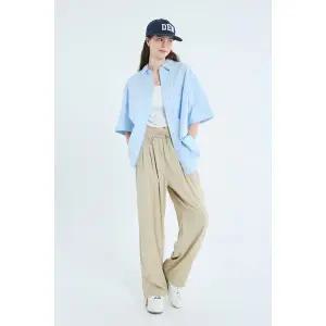 [NBA] 여성 나일론 와이드 팬츠 N242PT722P _P363130566