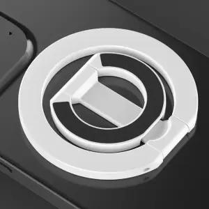 더블링크 맥세이프 그립톡 홀더 핑거링 거치대 양면자석 화이트