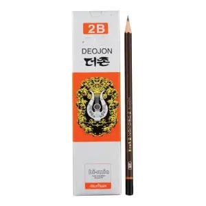 문화연필 더존연필 2B 12개