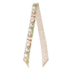 [명품] 프린트 실크 넥 보우 스카프 777352 3G001 9300