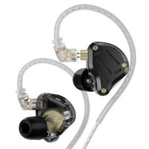 KZ ZS10 프로 2 인 이어 이어폰, 하이파이 베이스 이어버드, 메탈 헤드폰, 4 레벨 튜닝 스위치 헤드폰, 2
