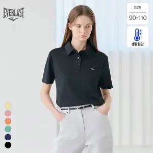 에버라스트 데일리 여성 쿨원단 카라 반팔티셔츠 PK티 골프티셔츠 정장룩 오피스룩 Bon-2585