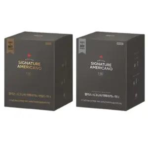 할리스 시그니처 아메리카노 다크, 130개입, 1개 + 시그니처 아메리카노 마일드, 130개입, 1개