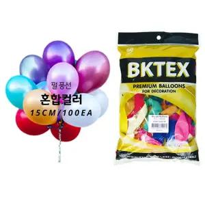 Party Club 15cm펄풍선(100입)혼합