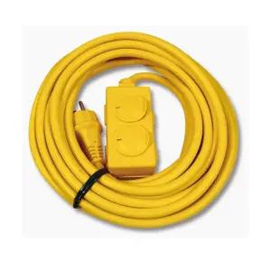 라온 2구 산업용 전기 연장선 1.5SQ 20m 작업 리드선