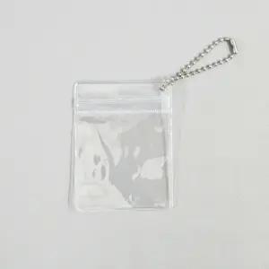 파우치 지퍼백 만들기 DIY 세트 재료 액세서리 부자재 투명 볼체인 10개입 6x8 파우치키링