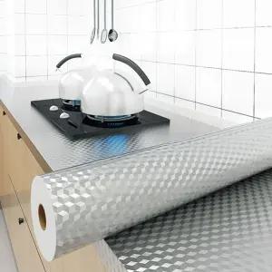 주방 알루미늄 시트지 현관 타일 싱크대/부착식/오염방지/매트/용품/방수/가죽/가구/씽크대/인테리어/몰딩