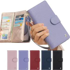 갤럭시 A25 A26 A36 A17 A15 A35 A24 A34 A23 다이어리 케이스 + 스트랩 미아 더블포켓 지갑형