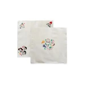 광목천 손수건 핸드타올 스탠실재료 교구 꾸미기 무지천 미술놀이 융합교육