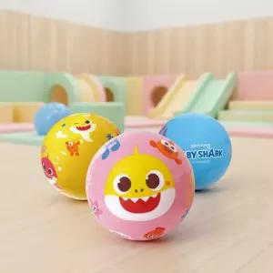 핑크퐁 아기상어 탱탱볼 소프트볼 캐릭터 고무 장난감공 물놀이 공놀이 바닷가 수영장 유아