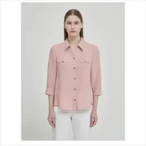 올리비아로렌 HC04 Y넥 버튼 블라우스  VOCNL5M3131