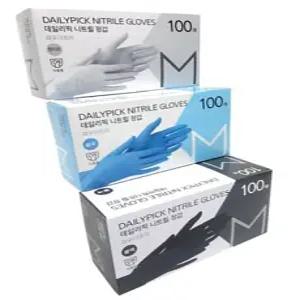 아사히소교 데일리픽 니트릴 장갑 100매