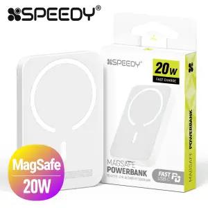 스피디 20W 맥세이프 고속충전 보조배터리 5000mAh (메탈링 포함) 갤럭시 아이폰 호환