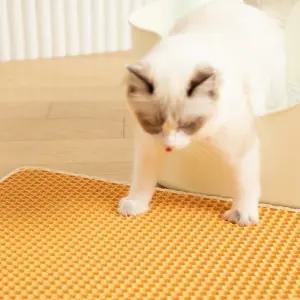 강집사 고양이 사막화방지 화장실 모래매트 발판 용품 M 1개
