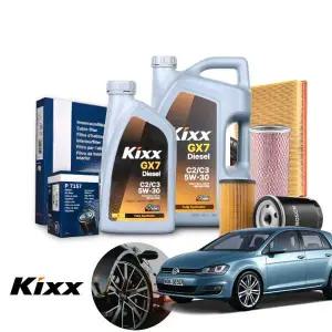 폭스바겐 골프 7세대 2.0TDI (CRB) 디젤 킥스 GX7 Diesel 5W30 엔진오일세트 VIN