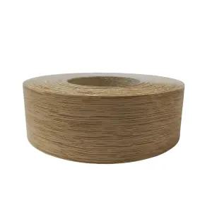 리얼 화이트 오크 2인치 × 50피트 우드 베니어 가장자리 밴딩 롤 핫 멜트 접착-엣지 유연한 목재 테이프로