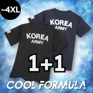 [2장] macci(마찌) 여름 ROKA 로카 망사 반팔 기능성 냉감 쿨링 코리아 아미 티셔츠 야외 스포츠 작업복