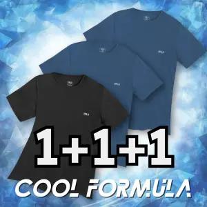 [3장] macci(마찌) 냉감스트라이프 반팔 기능성 냉감 쿨링 스판 스트라이프 티셔츠 여름 야외 스포츠 작업복