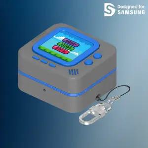 삼성 정품 갤럭시 버즈4 | 버즈4 프로 케이스 (레트로 픽셀 메뉴)