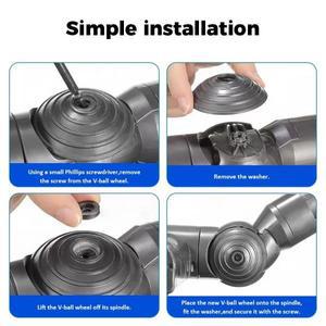 다이슨 V6 V7 V8 V10 V11 V15 무선 진공청소기용 V-볼 휠, 다이슨 고토크 클리너 헤드용 20W 직구동 클리너