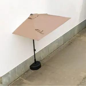 파라솔 미니 옥상 사각 차단막 정원용 야외 벽면 하프 대형 카페 UV 초경량