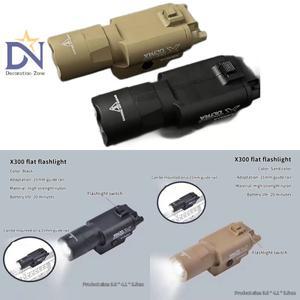 고출력 손전등 X300U-A 다기능 전술 조명은 장난감 Airsoft Guns Hunting CS Matches & Wargames 용 20mm
