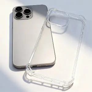 클리어 투명 젤리 에어쿠션 범퍼 휴대폰 케이스 아이폰X XS XR 6 7 8 11 프로 맥스 12 미니