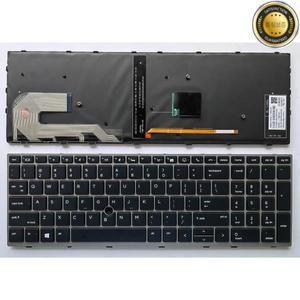 HP Elitebook 850 G5 G6 zbook 15u 용 미국 키보드
