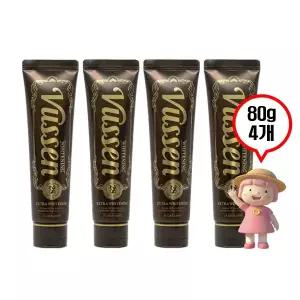 오스템 뷰센28 치약 80g 4개 구취케어 미백 치약