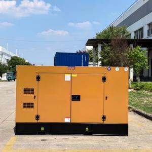 디젤 발전기 세트 커민스 엔진 4B3.9-G2 25kw 30KVA 35kva 소음 방지 커버 전자식 거버너 포함