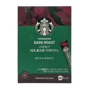 스타벅스 다크로스트 아메리카노 1.1g 50개입