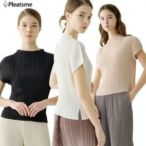 [내일도착/단독][플리츠미] 라플리 앙상블 캡소매 블라우스